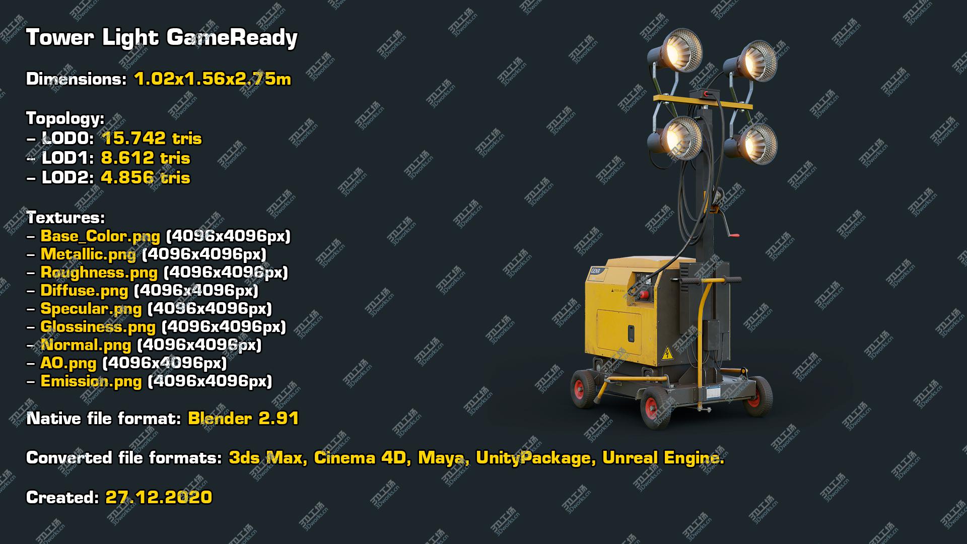 images/goods_img/2021040233/3D Light Tower GameReady LODs model/3.jpg